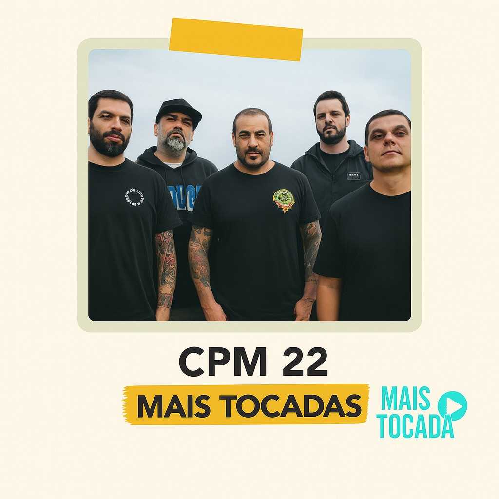 CPM 22 – Mais Tocadas | Clássicos do Hardcore Melódico & Rock Nacional 🤘🔥