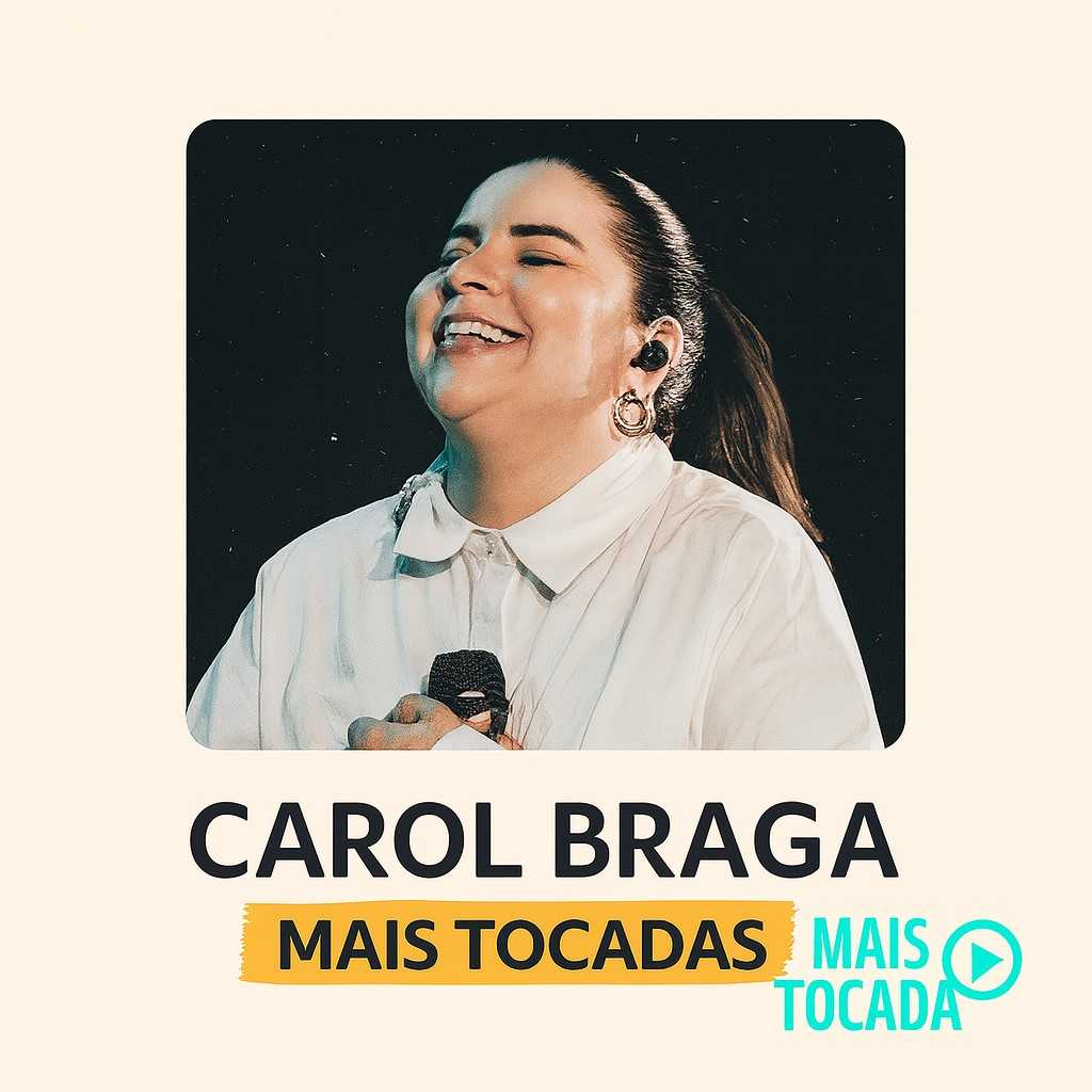 Carol Braga – Mais Tocadas | Melhores Louvores Gospel e Hinos Cristãos 2025