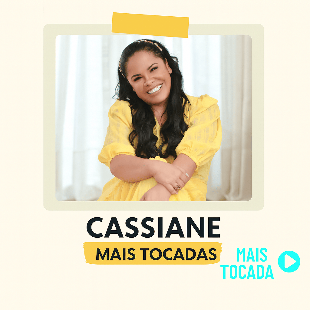 Já está disponível a playlist Cassiane – Mais Tocadas