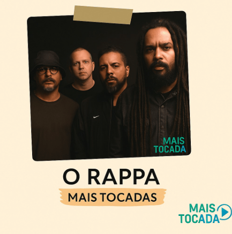 Já está disponível a playlist Mais Tocadas – O Rappa
