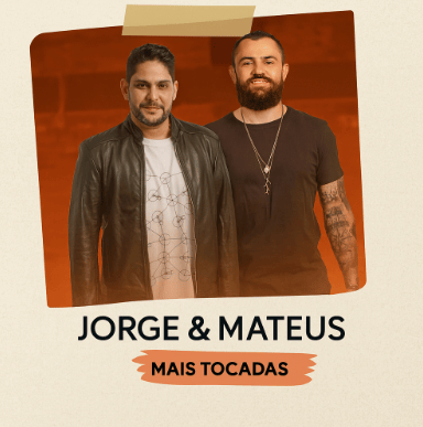 Já está disponível a playlist Jorge & Mateus – Mais Tocadas