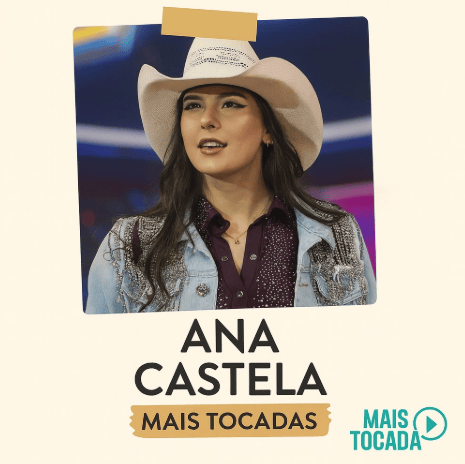 Já está disponível a playlist Ana Castela – Mais Tocadas