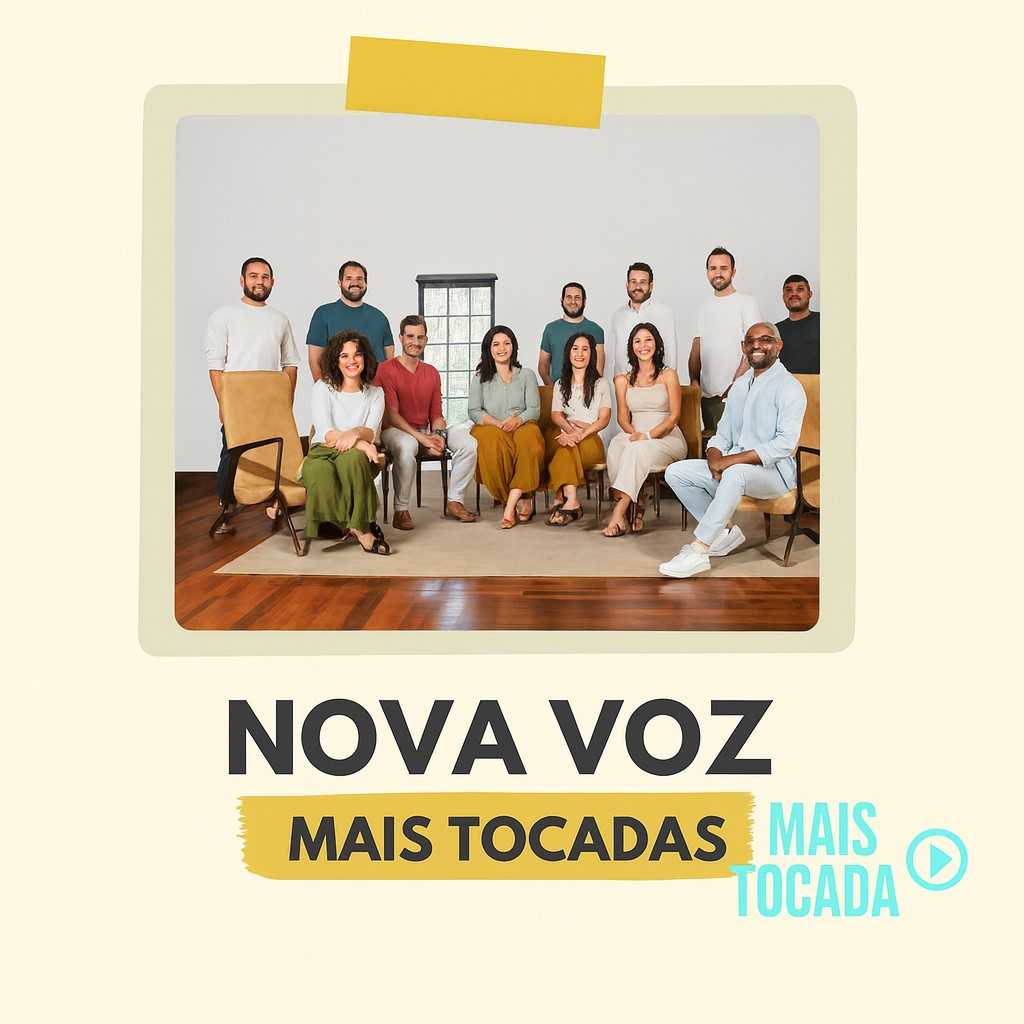 Nova Voz – Mais Tocadas | Melhores Louvores Gospel e Hinos Cristãos 2025