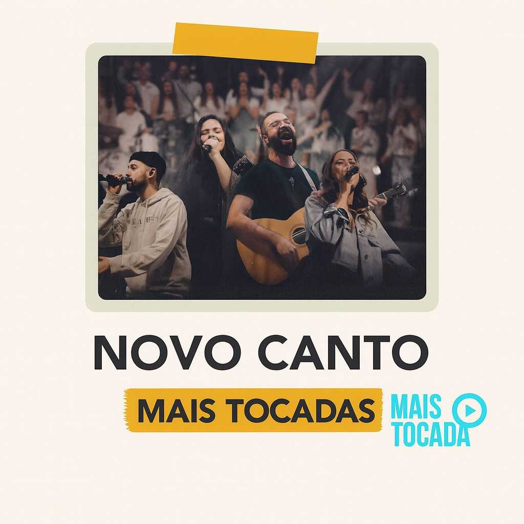 Novo Canto – Mais Tocadas | Melhores Louvores Congregracionais e Worship Brasileiro 2025