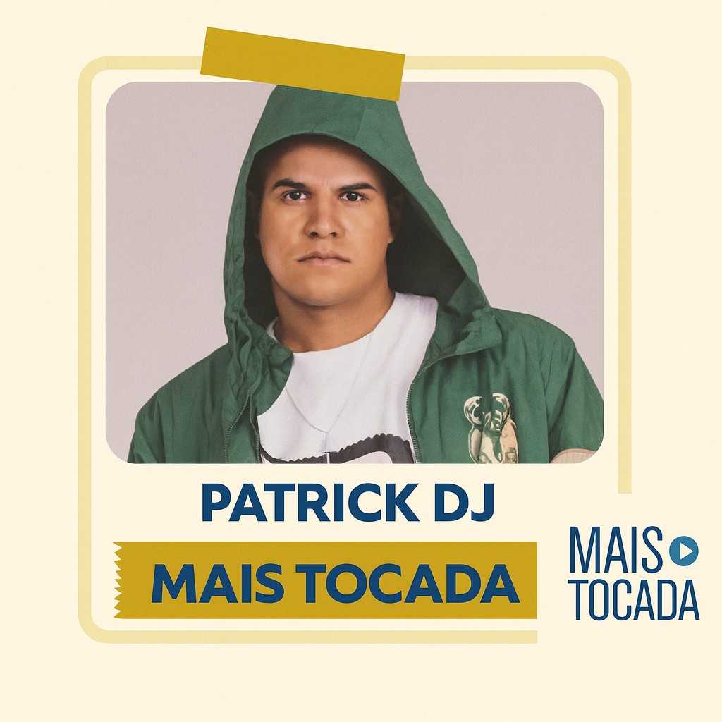 A playlist Patrick DJ – Mais Tocadas traz para você os sucessos, remixes e batidões mais ouvidos do DJ