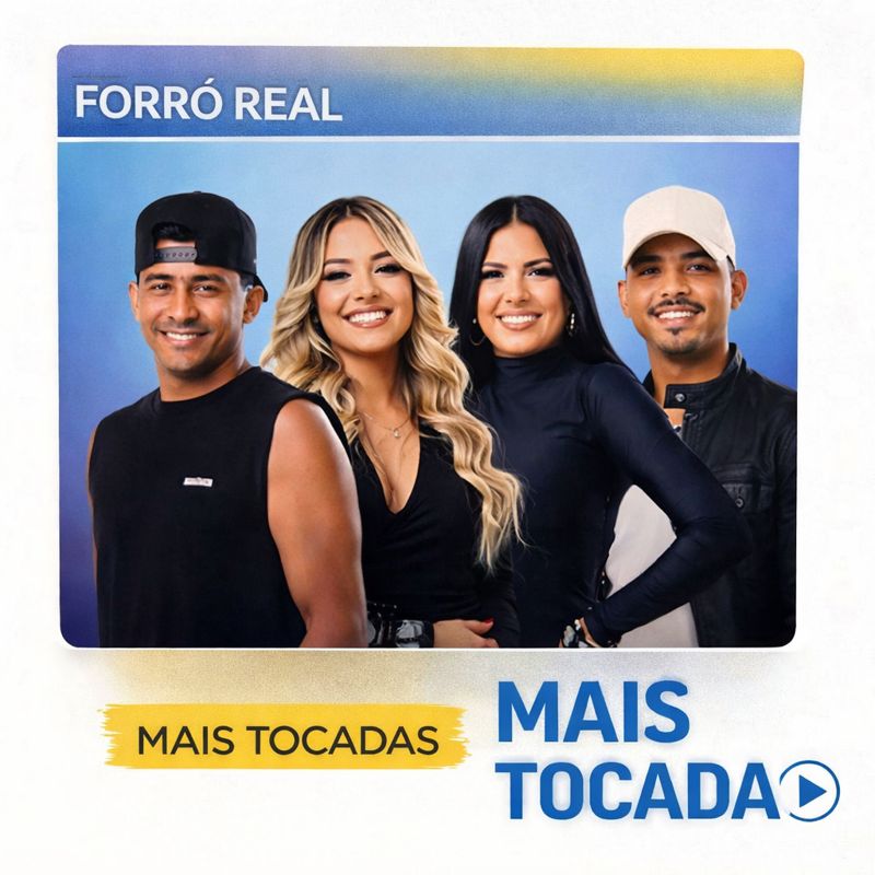 Forró Real – Mais Tocadas (Playlist Atualizada)