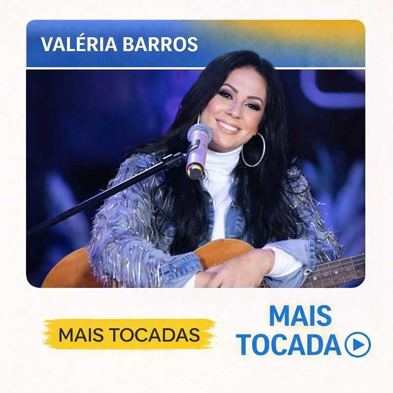Valéria Barros – Mais Tocadas 🎵 | Sucessos do Sertanejo