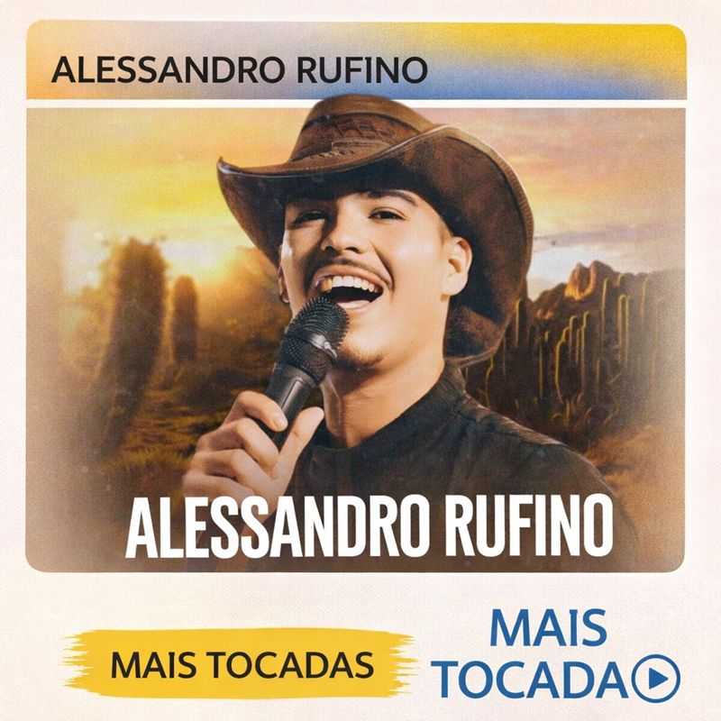 Alessandro Rufino – Mais Tocadas 🎵 | Os maiores hits do artista