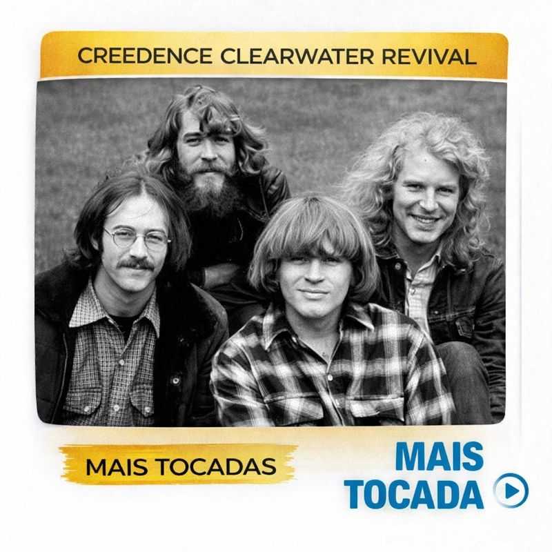 Creedence Clearwater Revival – Mais Tocadas | Clássicos do Rock e Swamp Rock