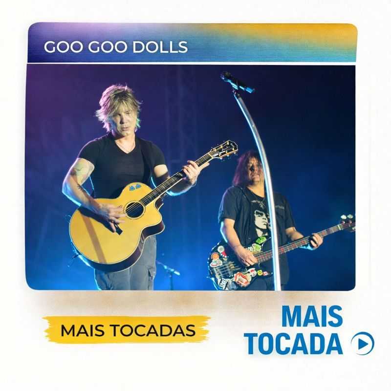The Goo Goo Dolls – Mais Tocadas | Rock Alternativo & Baladas