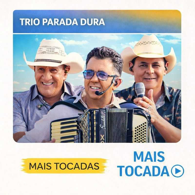 Trio Parada Dura – Mais Tocadas 🎵 | Clássicos do Sertanejo Raiz