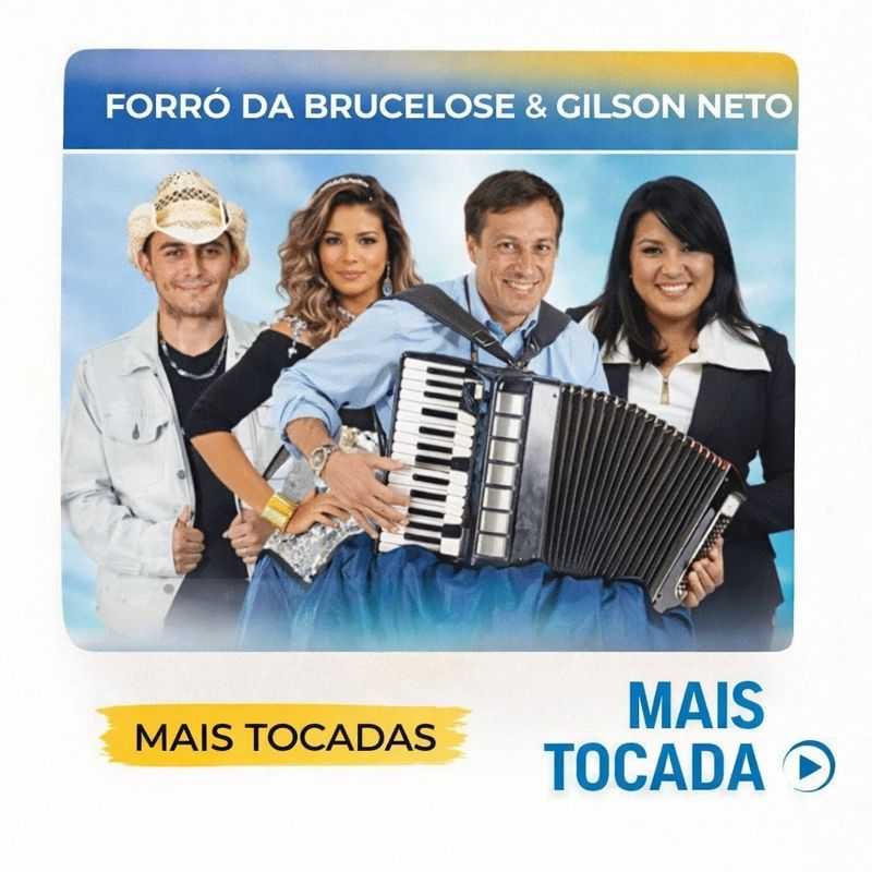 Forró da Brucelose & Gilson Neto – Mais Tocadas 🎵 (Forró Tradicional)