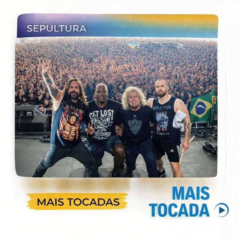 Sepultura – Mais Tocadas | Clássicos do Metal Brasileiro
