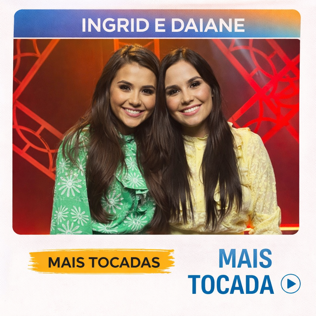 Ingrid e Daiane – Mais Tocadas 🎵 | Sertanejo Gospel & Pagode Gospel