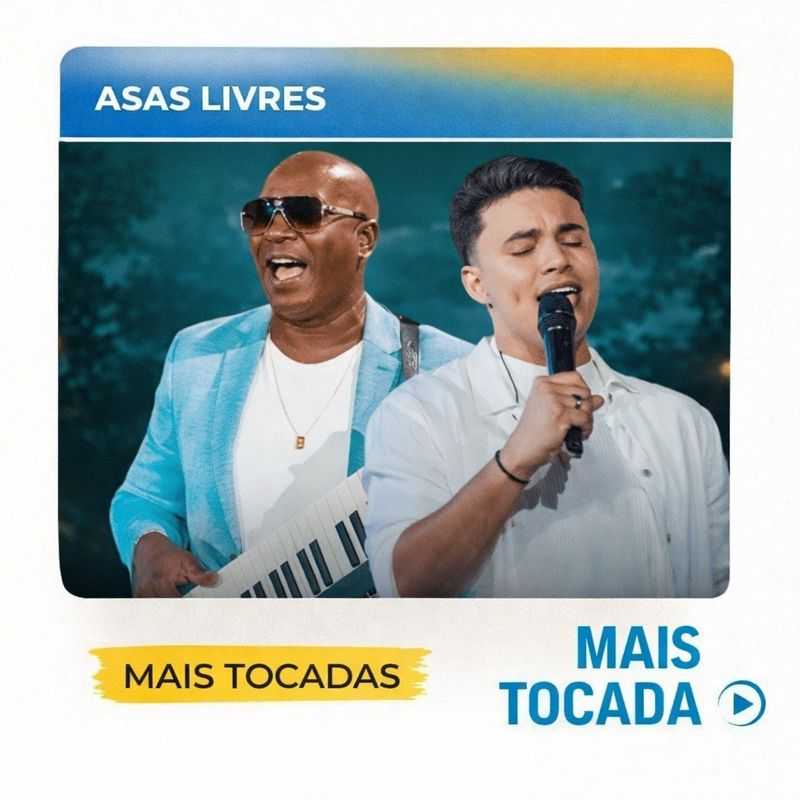 Asas Livres – Mais Tocadas 🎵 (Forró, Arrocha, Seresta & Brega)
