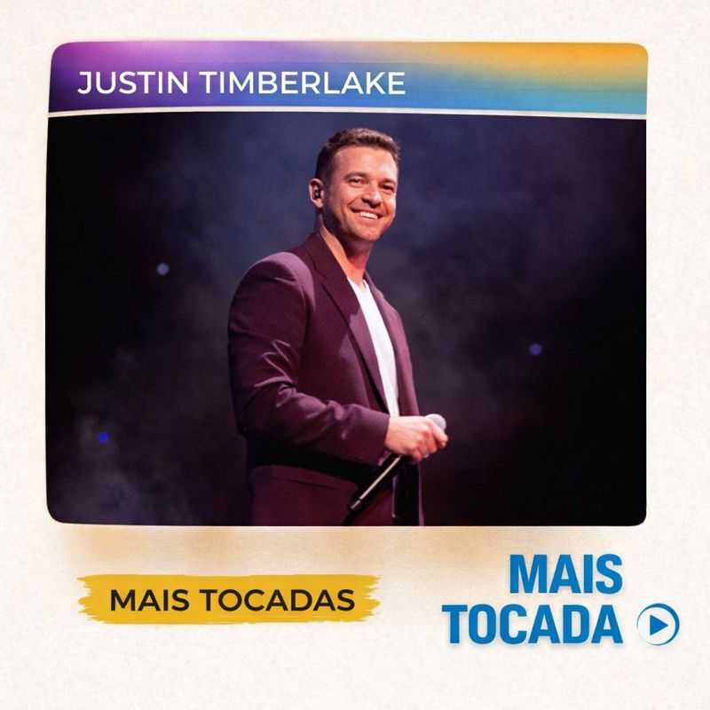 Justin Timberlake – Mais Tocadas | Pop Internacional & R&B