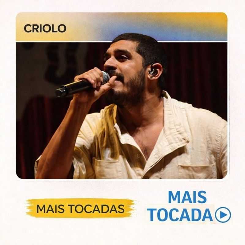 Criolo – Mais Tocadas 🎵 | Os maiores sucessos da MPB e rap
