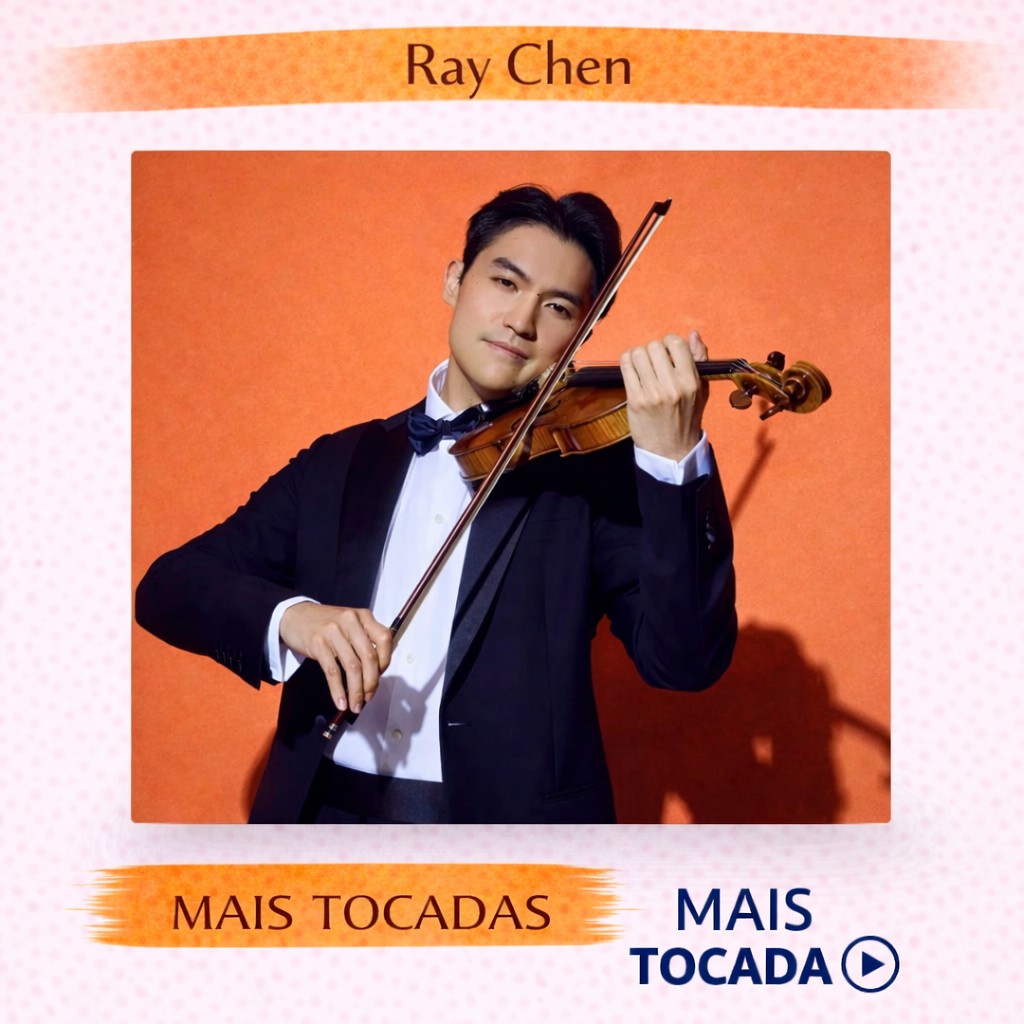 Ray Chen – Mais Tocadas 🎵