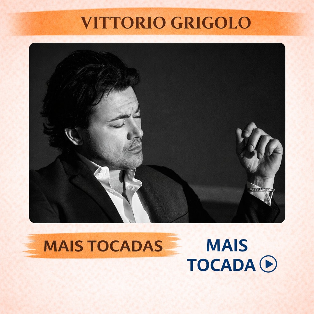 Vittorio Grigolo – Mais Tocadas 🎵