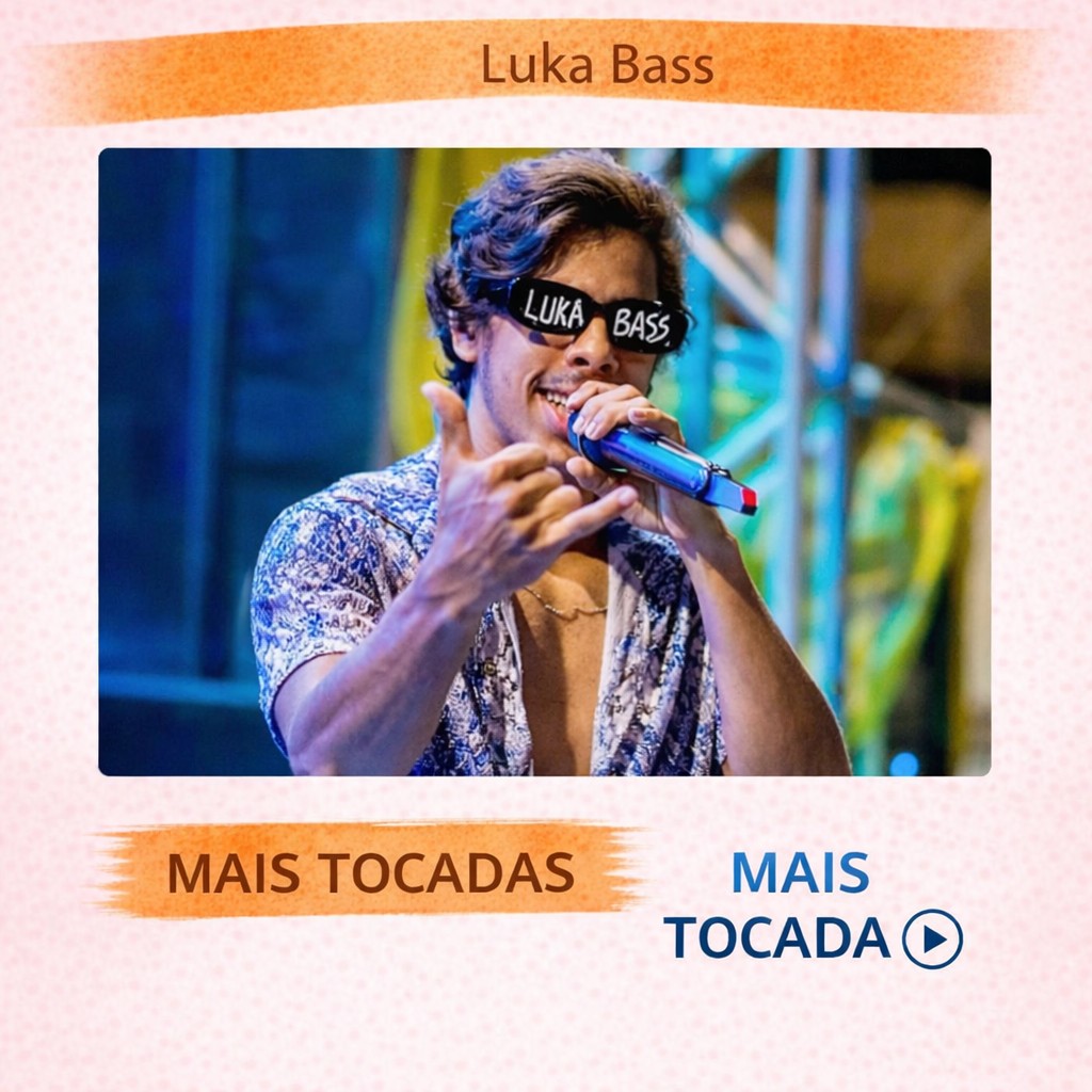 Luka Bass – Mais Tocadas 🎵