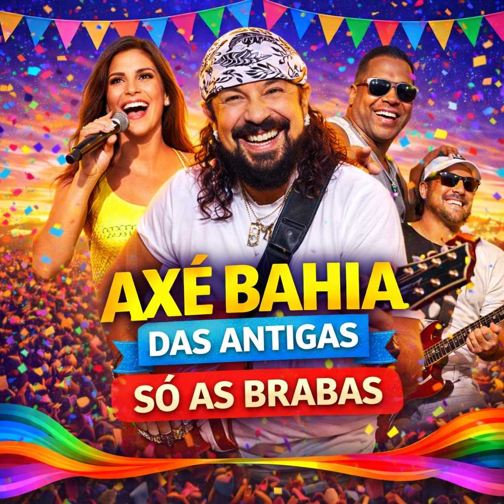 Axé Bahia das Antigas – Só as Brabas 🎵 | Hits de Carnaval
