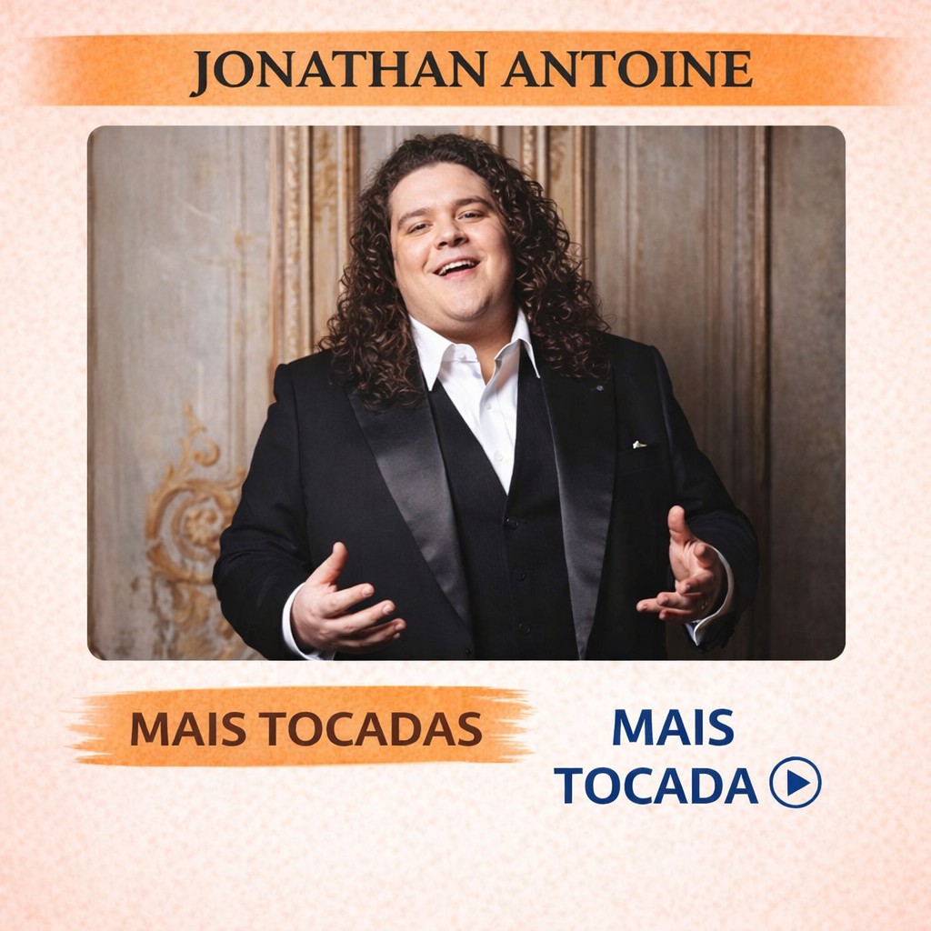 Jonathan Antoine – Mais Tocadas 🎵