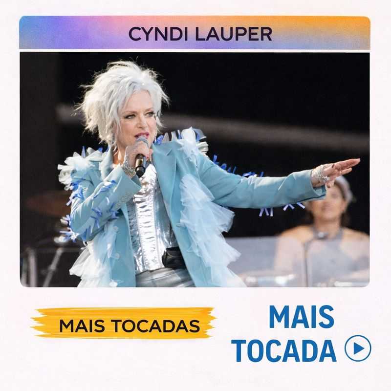 Cyndi Lauper – Mais Tocadas | Dance Pop, New Wave Pop & Soft Rock