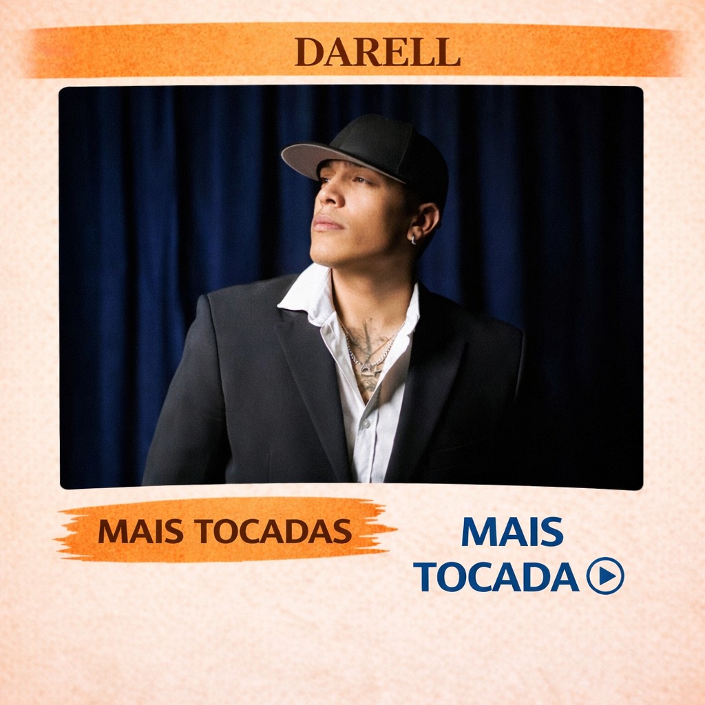 Darell – Mais Tocadas 🎵