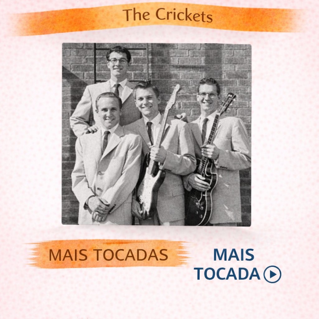 The Crickets – Mais Tocadas 🎵
