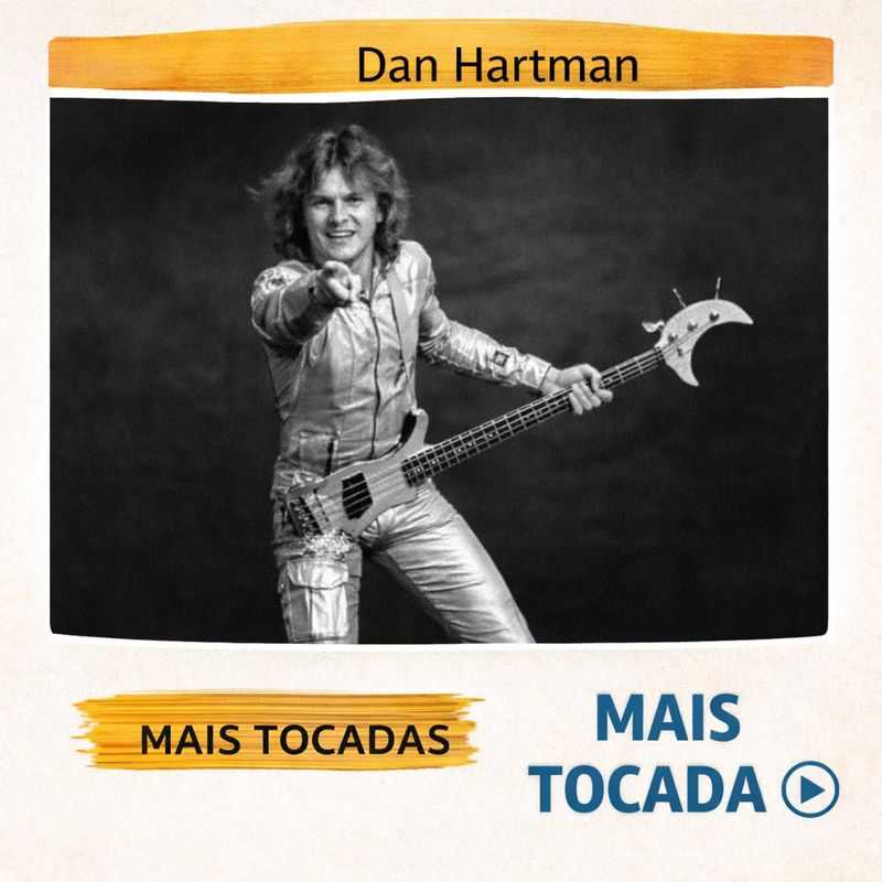 Dan Hartman – Mais Tocadas 🎵 (Atualizado em 02/02/2026)
