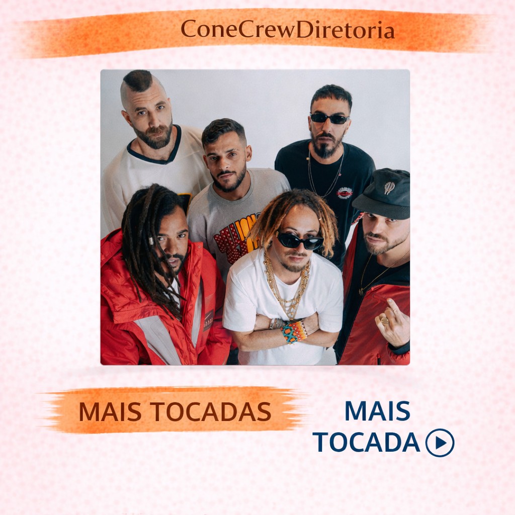 ConeCrewDiretoria – Mais Tocadas 🎵