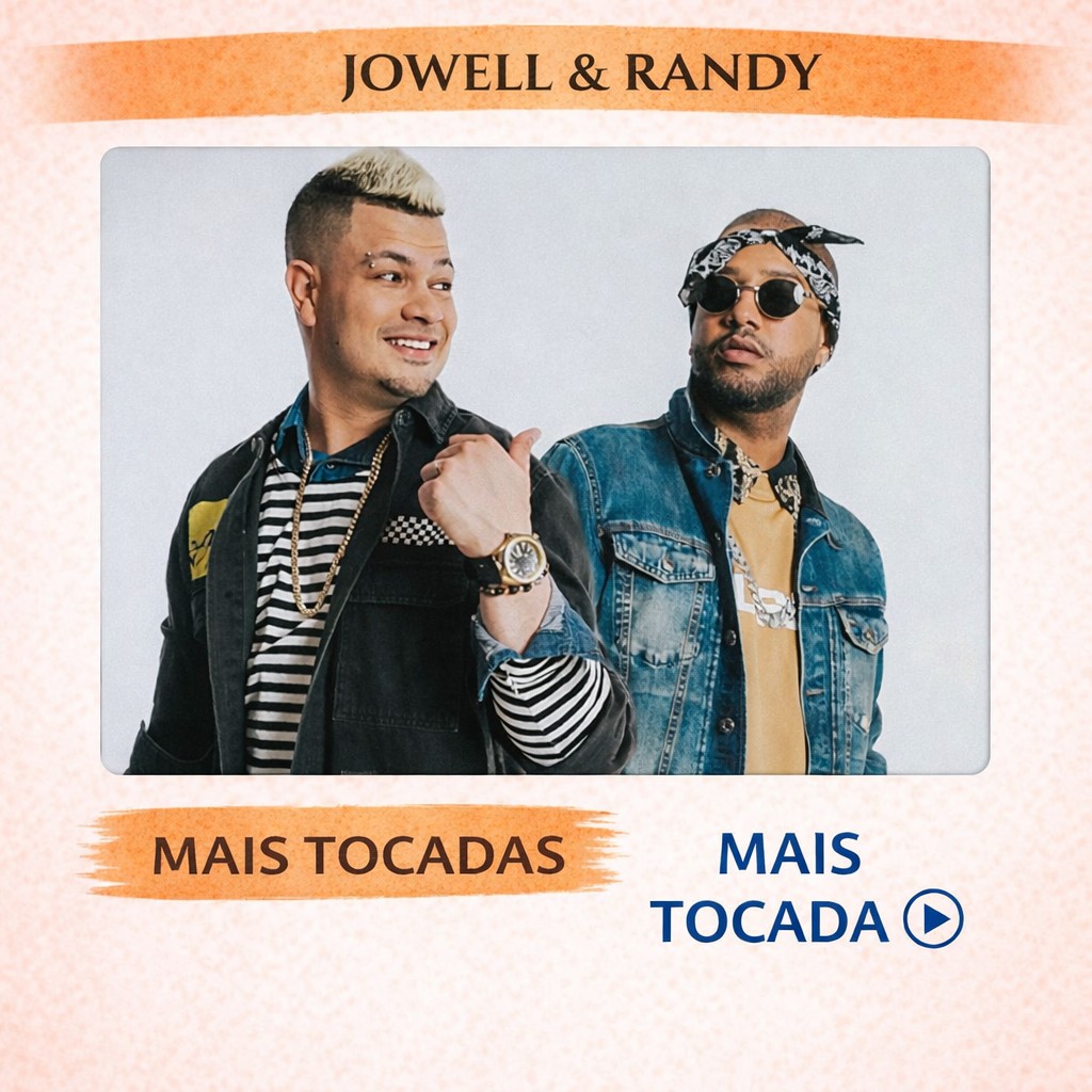 Jowell and Randy – Mais Tocadas 🎵