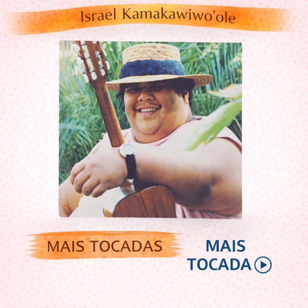 Israel Kamakawiwoʻole – Mais Tocadas 🎵