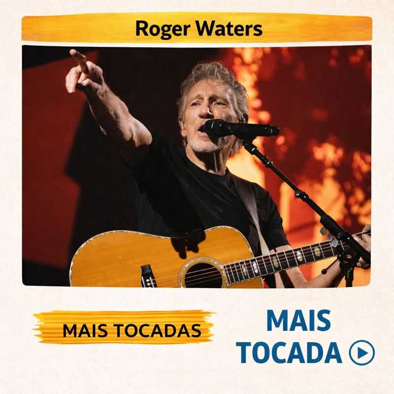 Roger Waters – Mais Tocadas 🎵 | Rock clássico e atmosfera conceitual