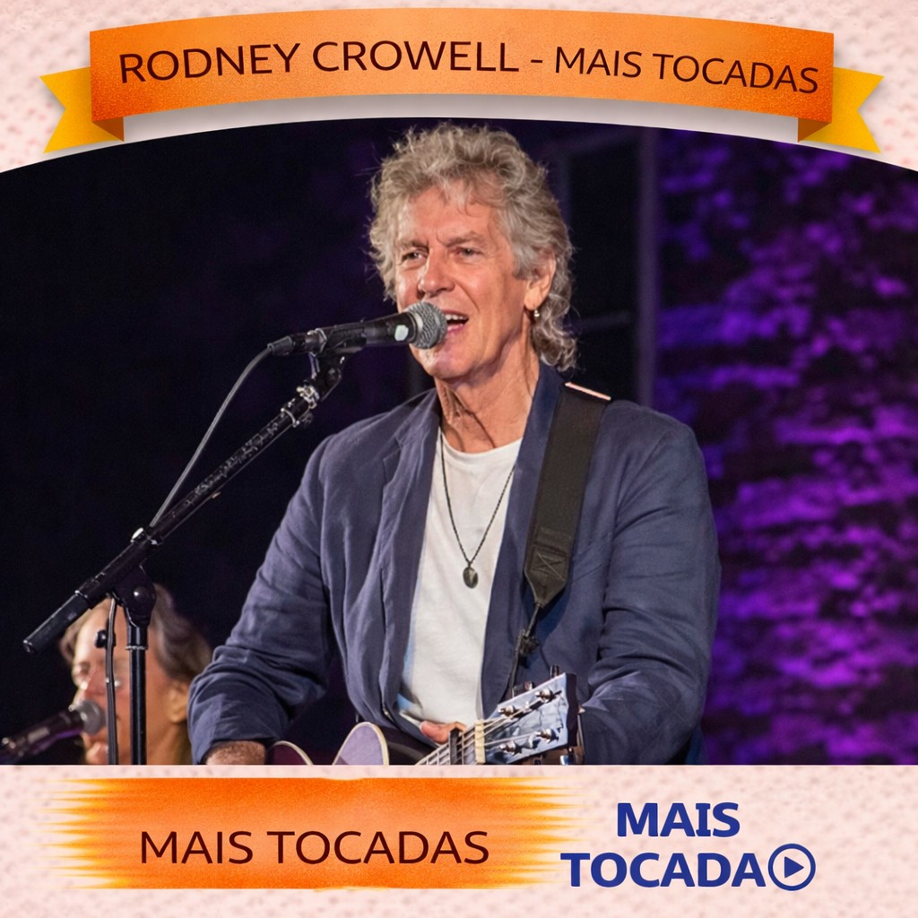 Rodney Crowell – Mais Tocadas 🎵