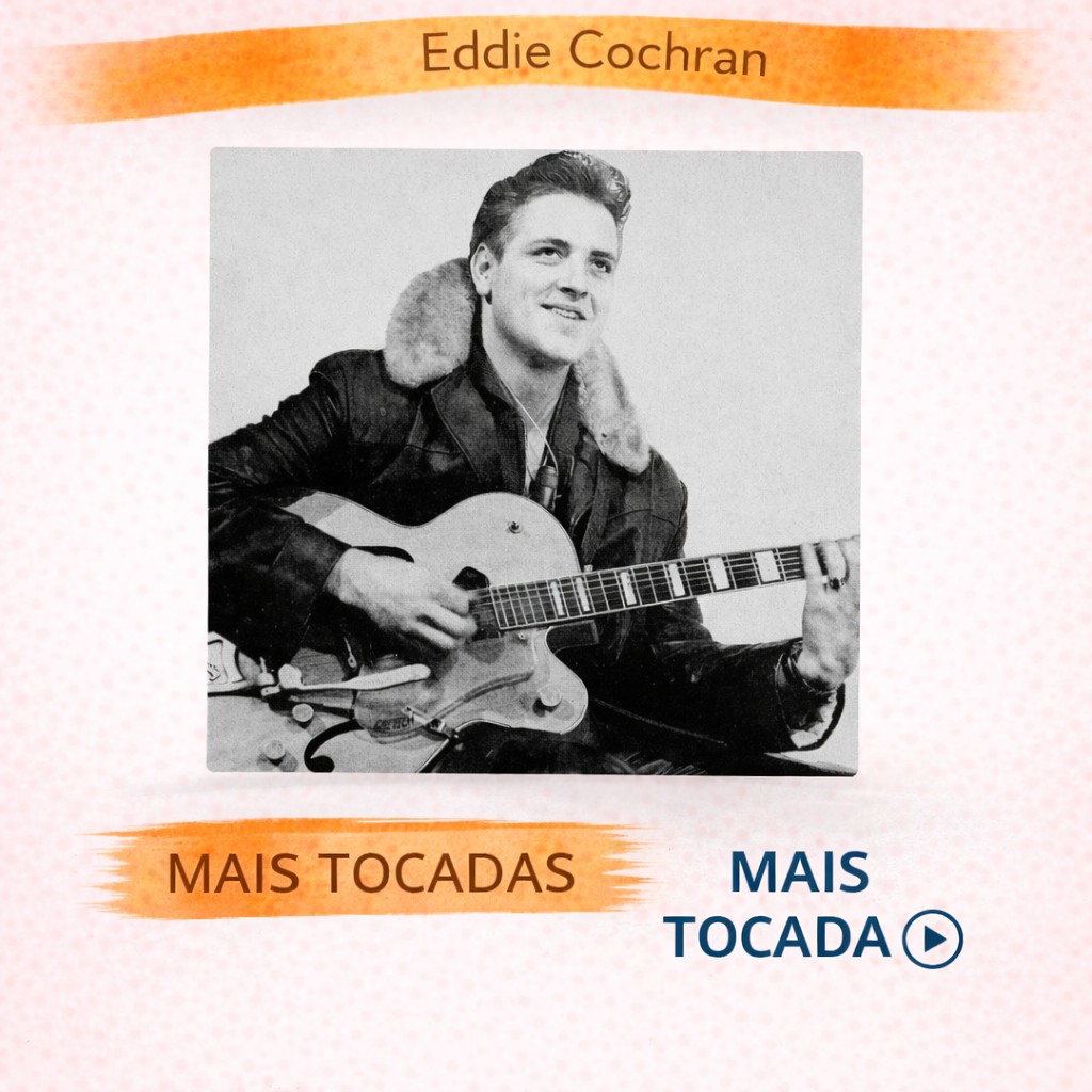 Eddie Cochran – Mais Tocadas 🎵