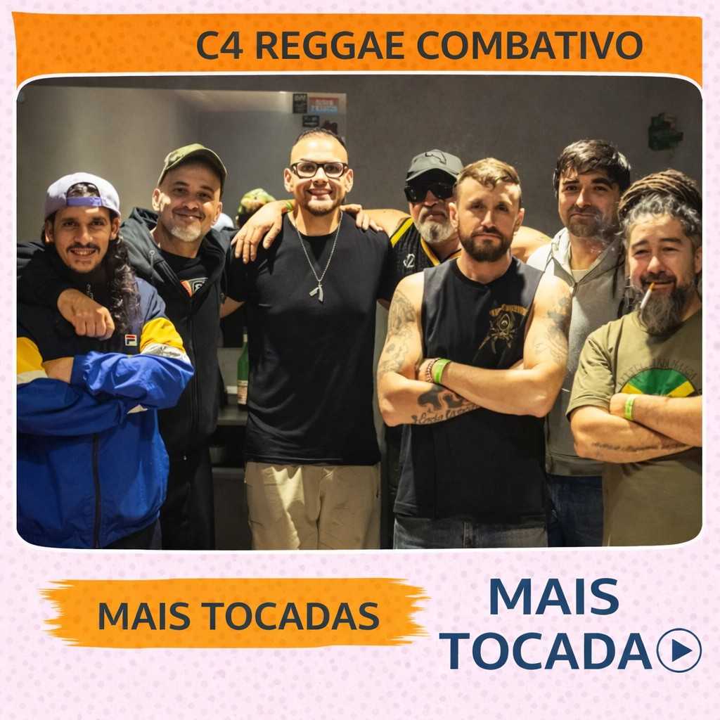C4 Reggae Combativo – Mais Tocadas 🎵 (Atualizado em 23/03/2026)