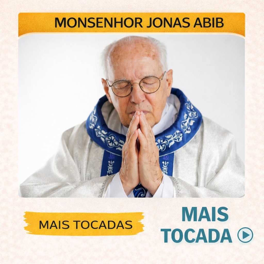 Monsenhor Jonas Abib – Mais Tocadas 🎵 (Atualizado em 13/03/2026)