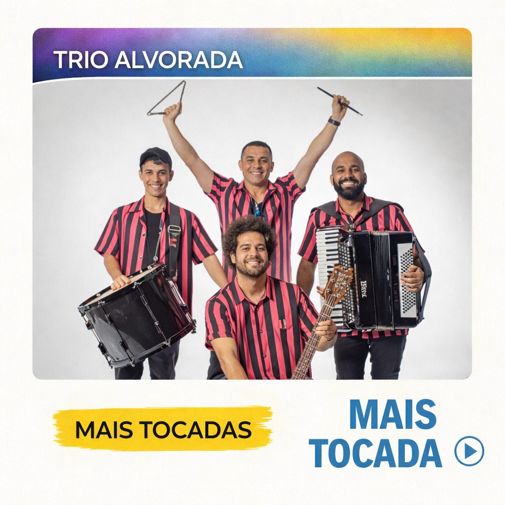 Trio Alvorada – Mais Tocadas 🎵 (Atualizado em 04/03/2026)