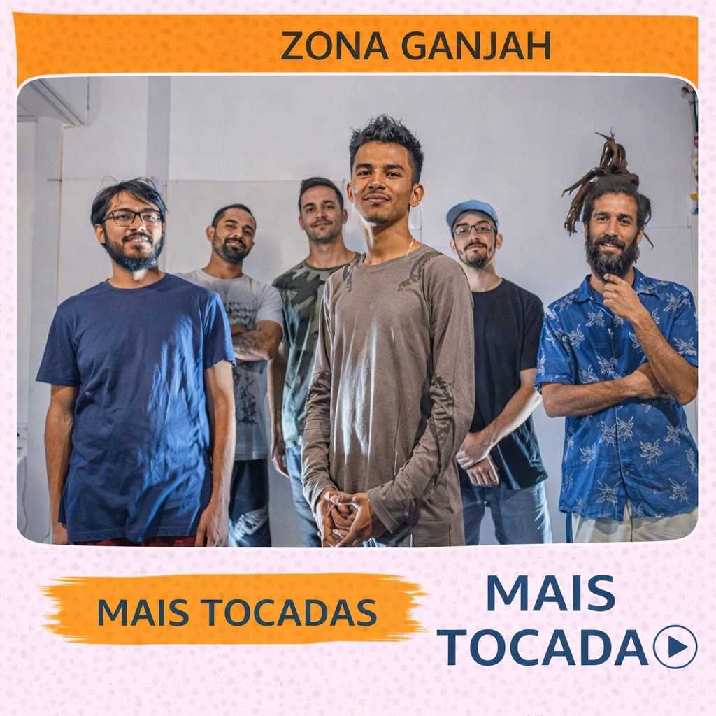 Zona Ganjah – Mais Tocadas 🎵 (Atualizado em 23/03/2026)