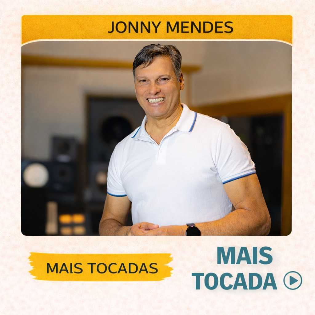 Jonny Mendes – Mais Tocadas 🎵 (Atualizado em 12/03/2026)