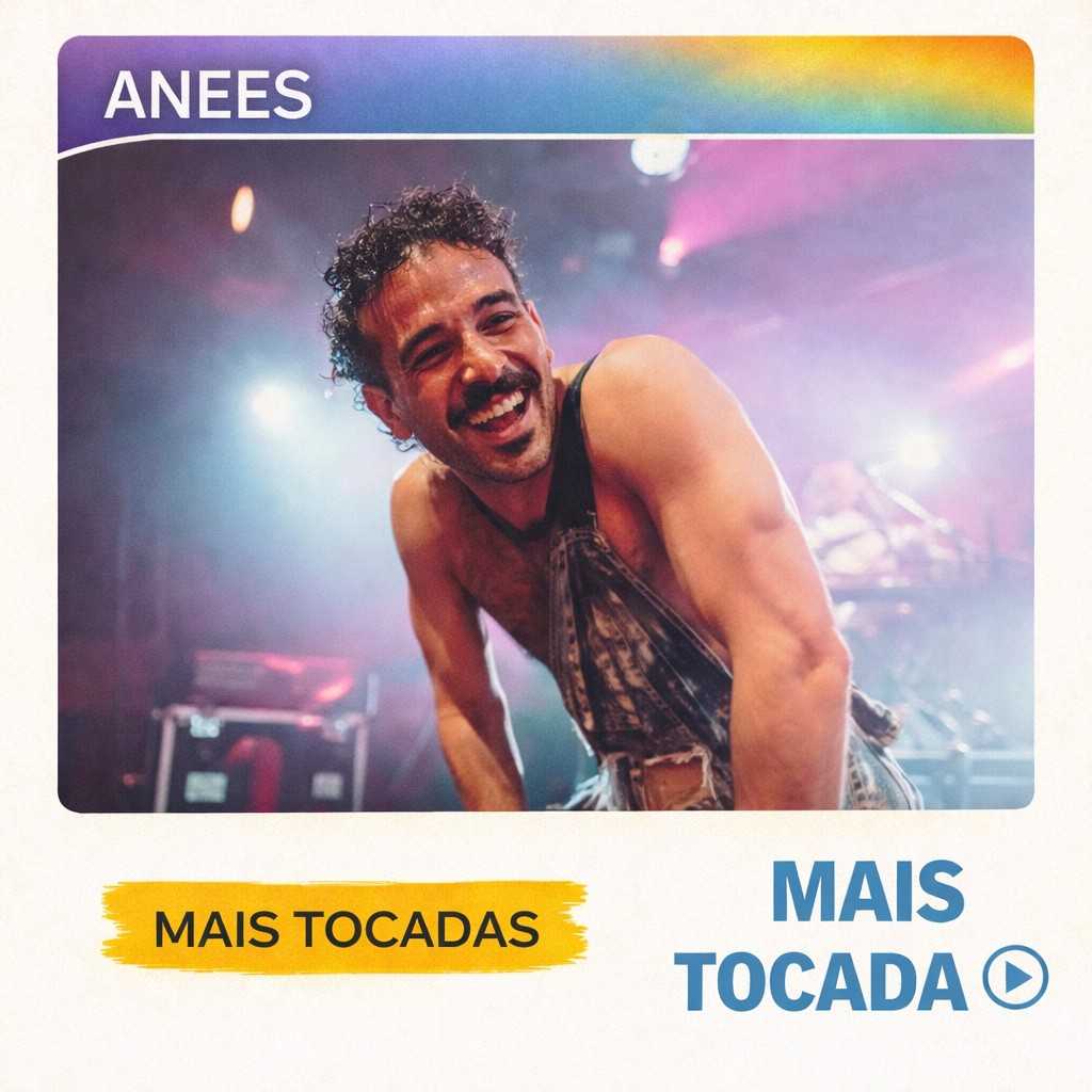 Anees – Mais Tocadas 🎵 (Atualizado em 12/03/2026)