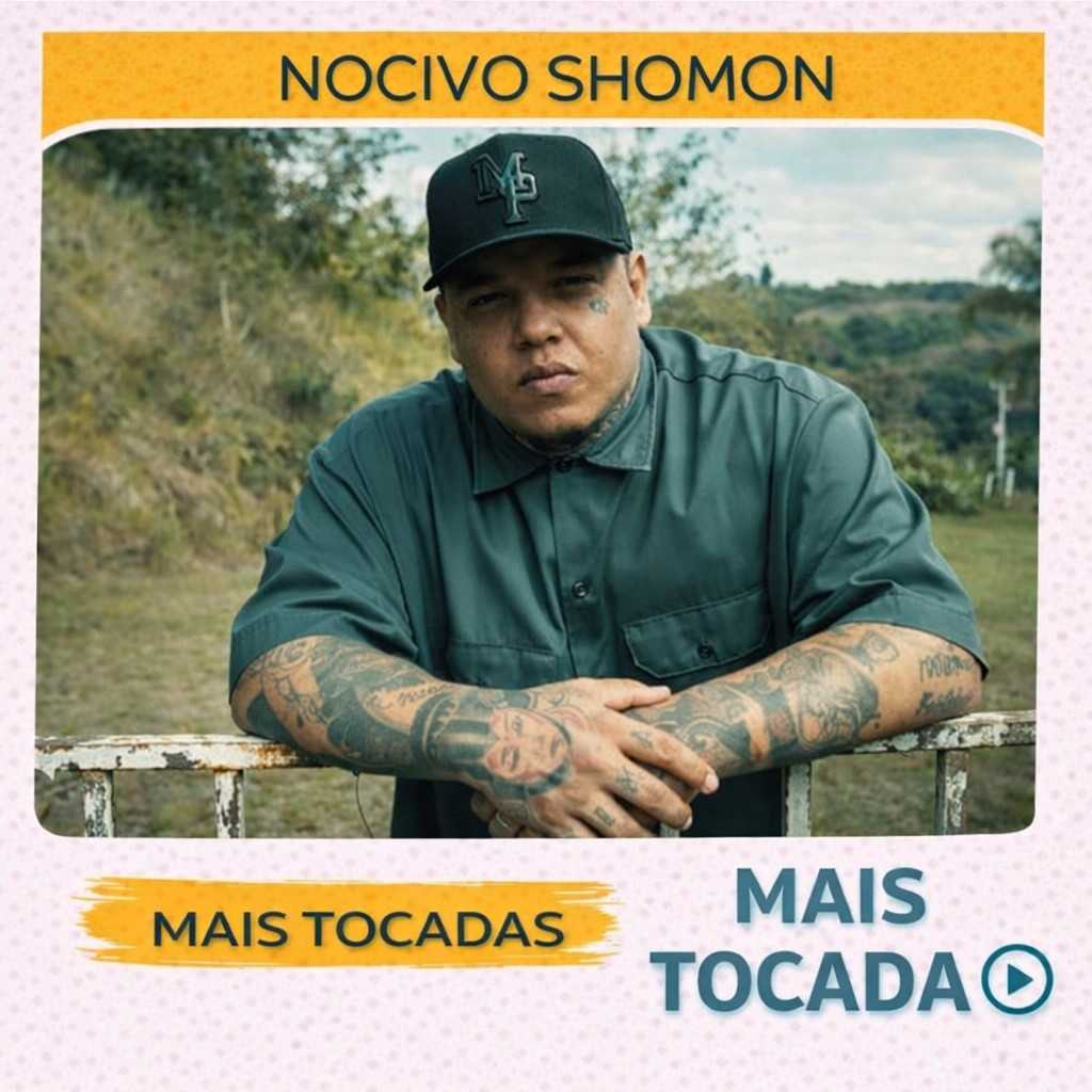 Nocivo Shomon – Mais Tocadas 🎵 (Atualizado em 19/03/2026)