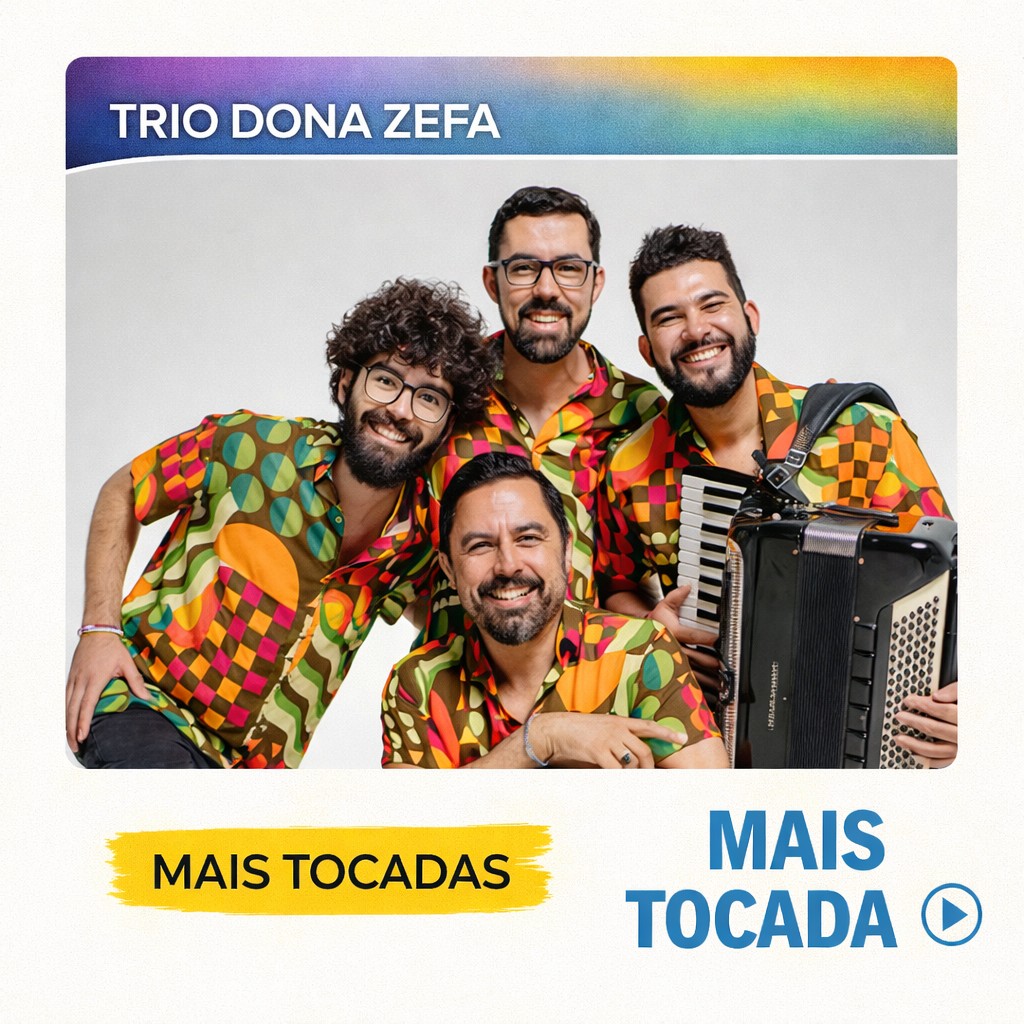 Trio Dona Zefa – Mais Tocadas 🎵 (Atualizado em 04/03/2026)