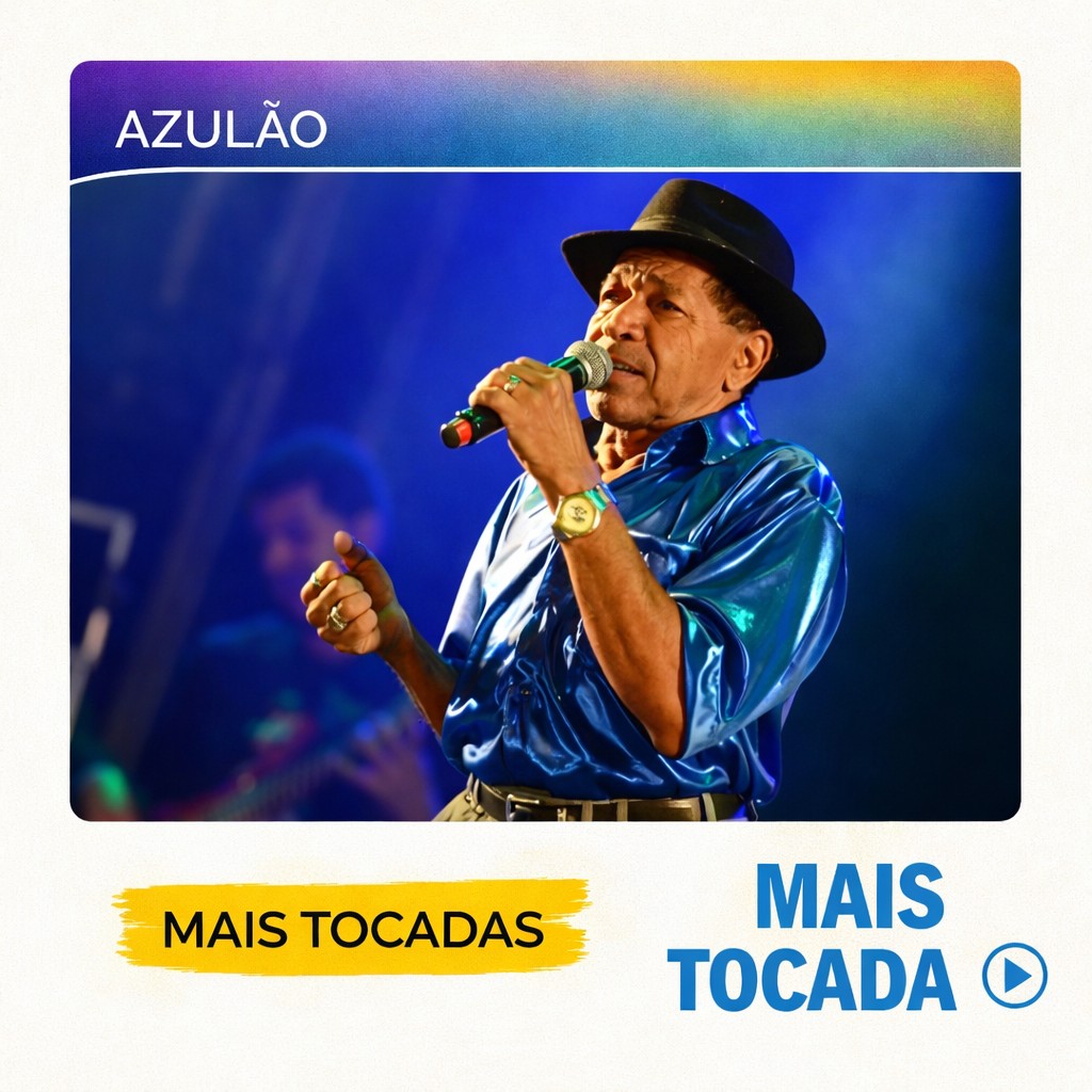 Azulão – Mais Tocadas 🎵 (Atualizado em 04/03/2026)