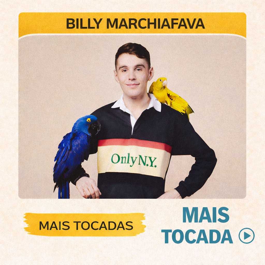 Billy Marchiafava – Mais Tocadas 🎵 (Atualizado em 12/03/2026)