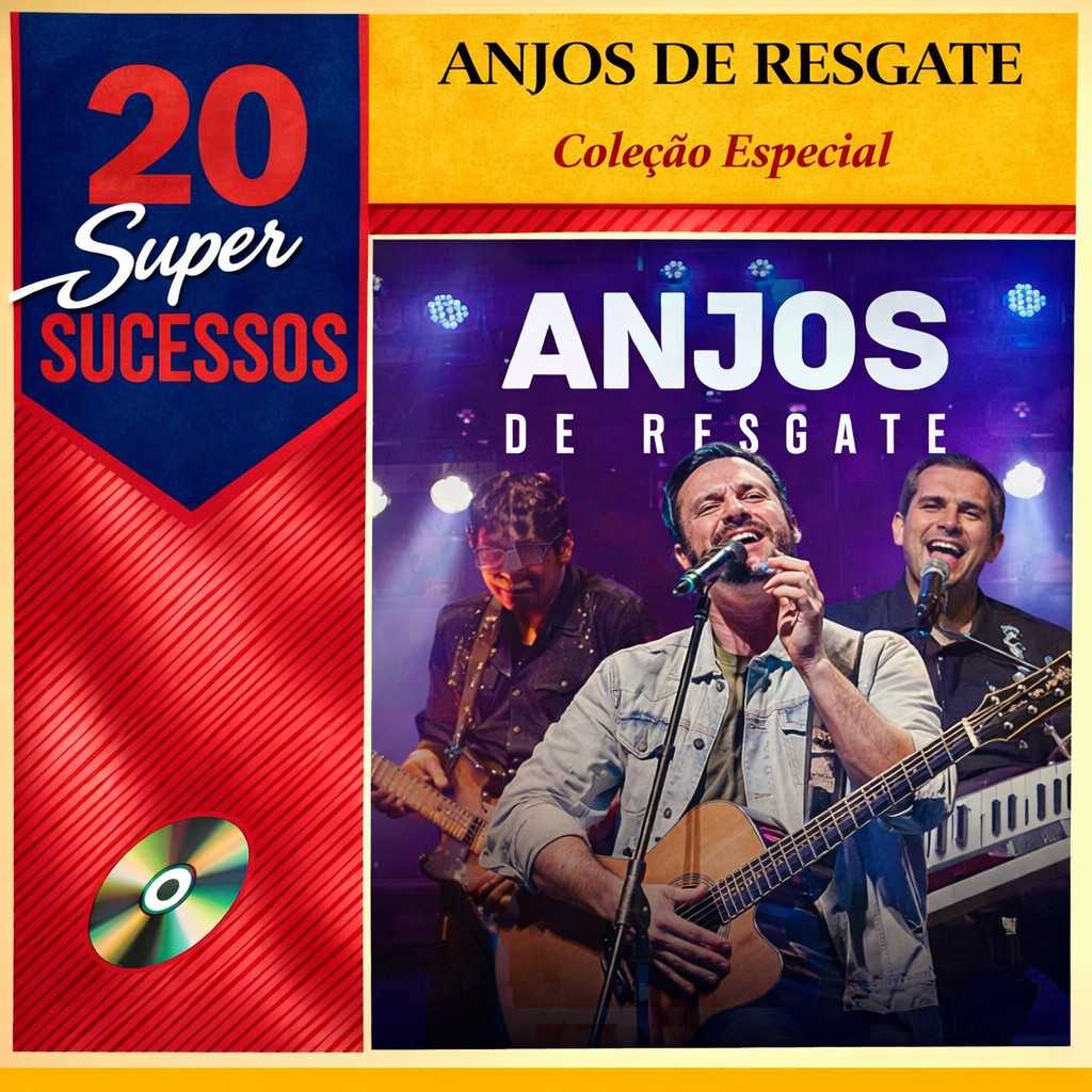 20 Super Sucessos Anjos de Resgate 🎵 Playlist com Clássicos Católicos