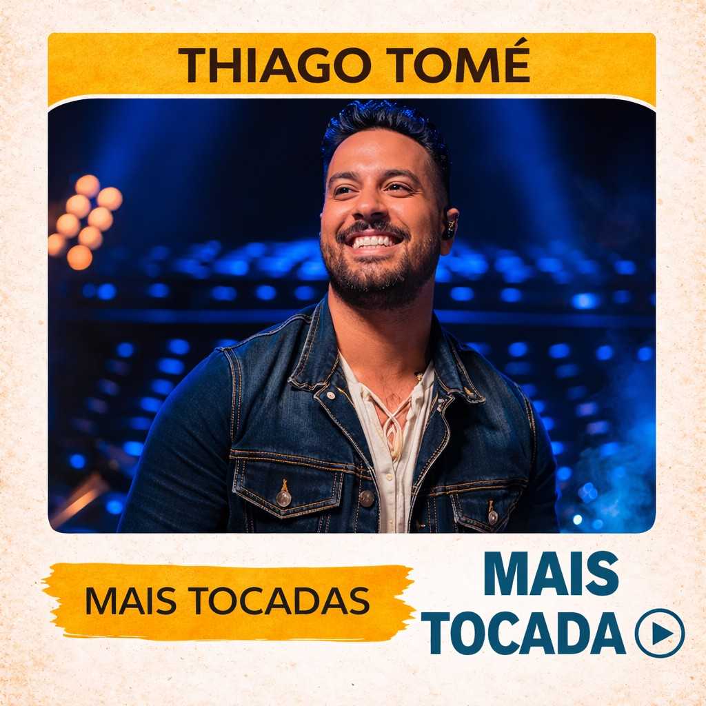 Thiago Tomé – Mais Tocadas 🎵 (Atualizado em 13/03/2026)