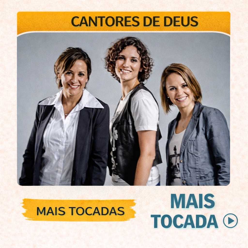 Cantores de Deus – Mais Tocadas 🎵 (Atualizado em 13/03/2026)