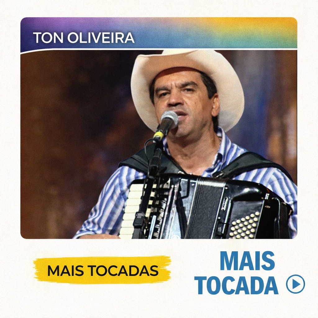 Ton Oliveira – Mais Tocadas 🎵 (Atualizado em 04/03/2026)
